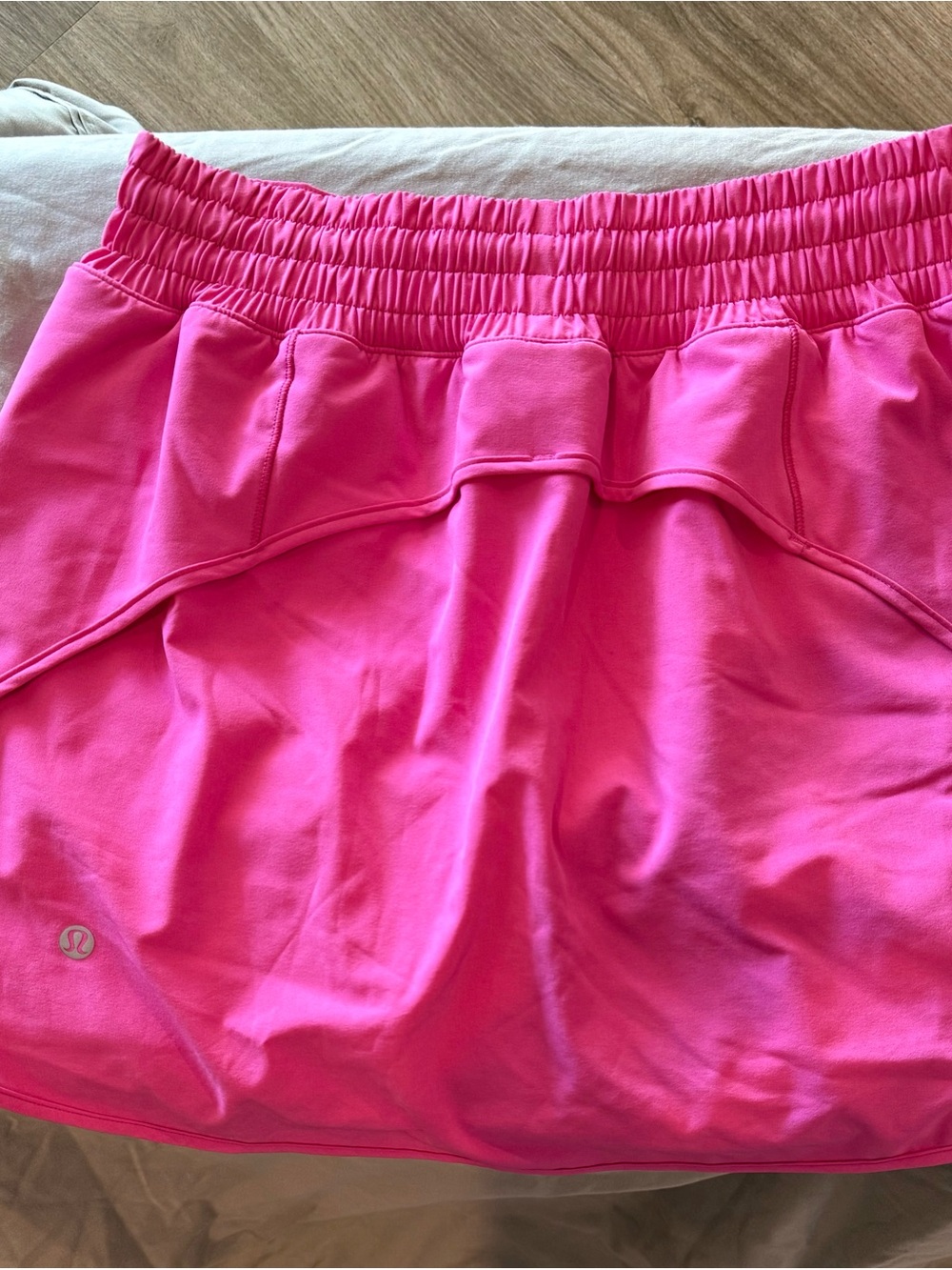 lululemon athletica Hot Pink Athletic Skirt with Elastic Waist
